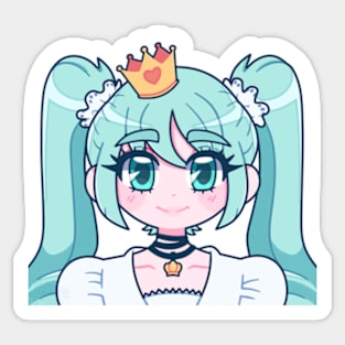 Hatsune Miku World is mine Sticker